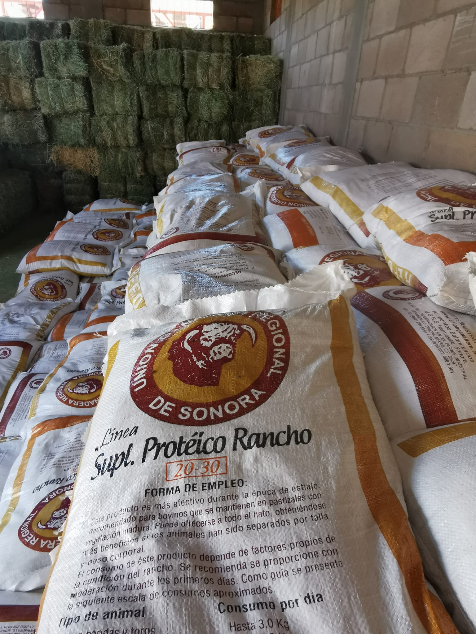 TIENE AVANCE DEL 60 ENTREGA DE ALIMENTO PARA GANADO Medios Obson