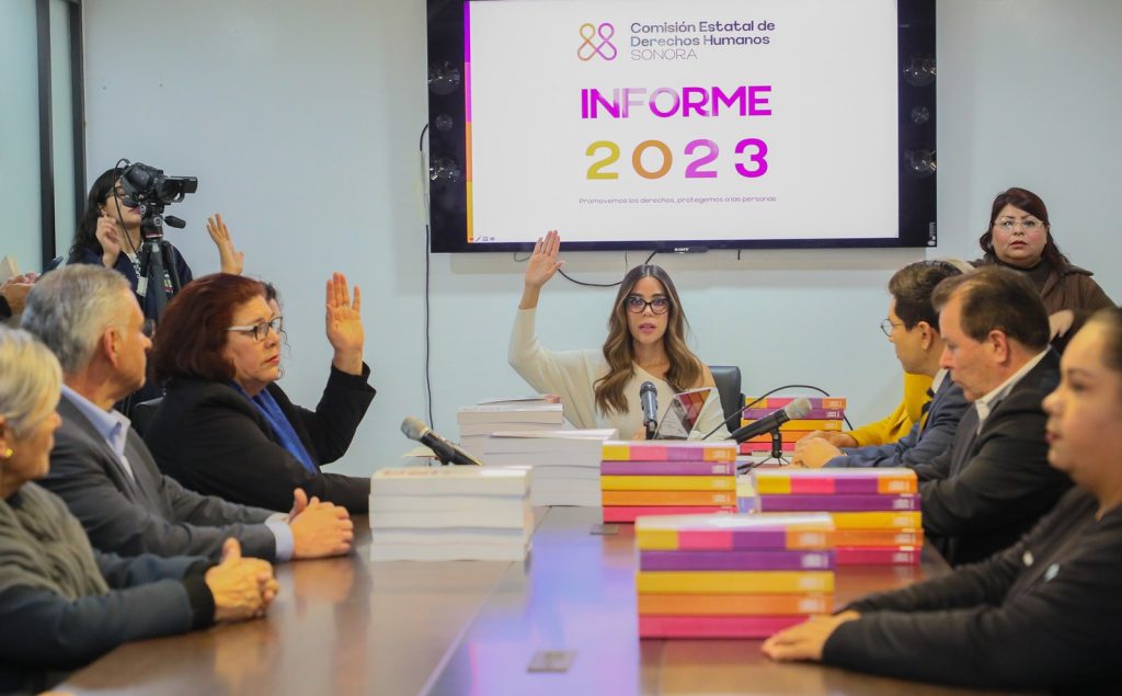 Recibe Congreso de Sonora informe anual de actividades de la CEDH 2023 ...