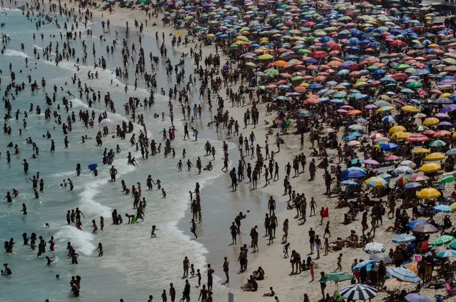 Brasil: la sensación térmica supera los 62 grados en Río de Janeiro