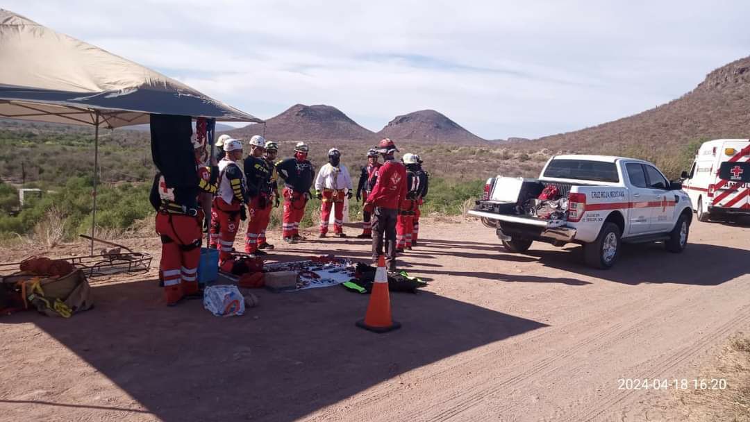 Recibe personal de Cruz Roja curso de rescate de alta montaña