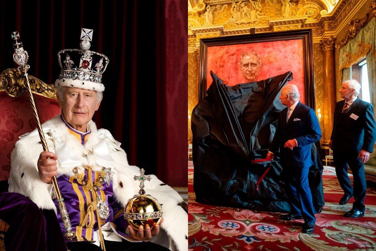 El primer retrato oficial del rey Carlos desde su coronación genera divisiones