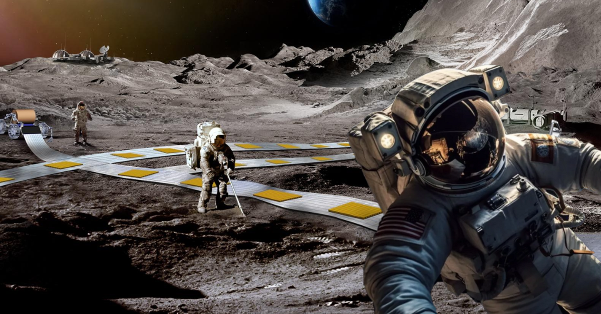 NASA planea construir un sistema ferroviario en la Luna
