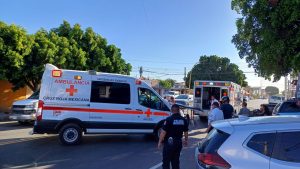 Sufre ataque de epilepsia y cae de moto