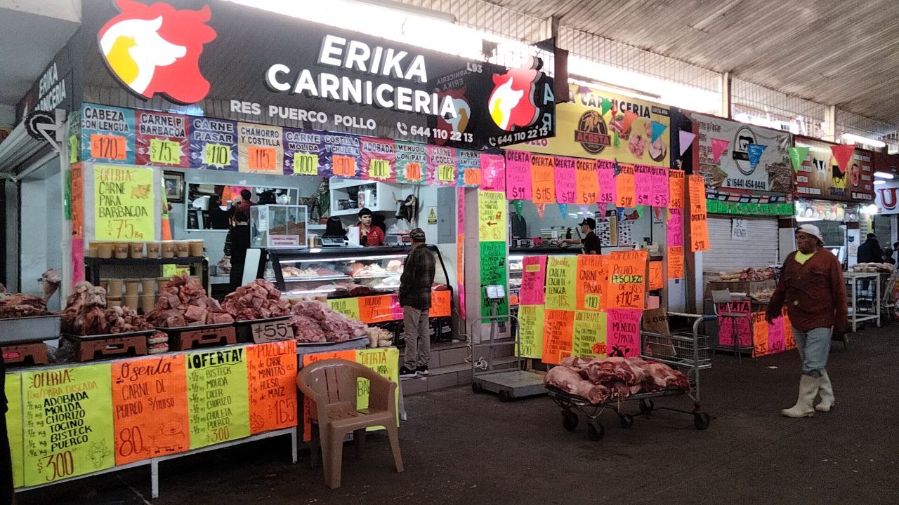 Ventas de carne se mantienen en Mercajeme pese a Cuaresma