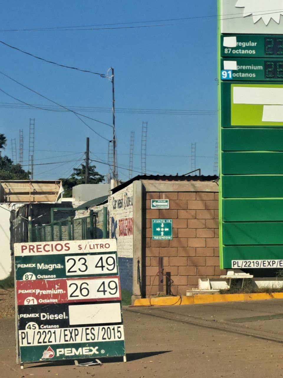 Precio de gasolina se mantiene estable en Cajeme