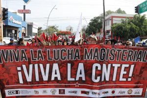 CNTE continúa movilizaciones en la Ciudad de México