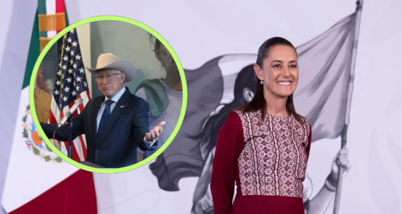 Sheinbaum revira a Ken Salazar por dichos sobre AMLO y ‘El Mayo’: “Era por injerencia”