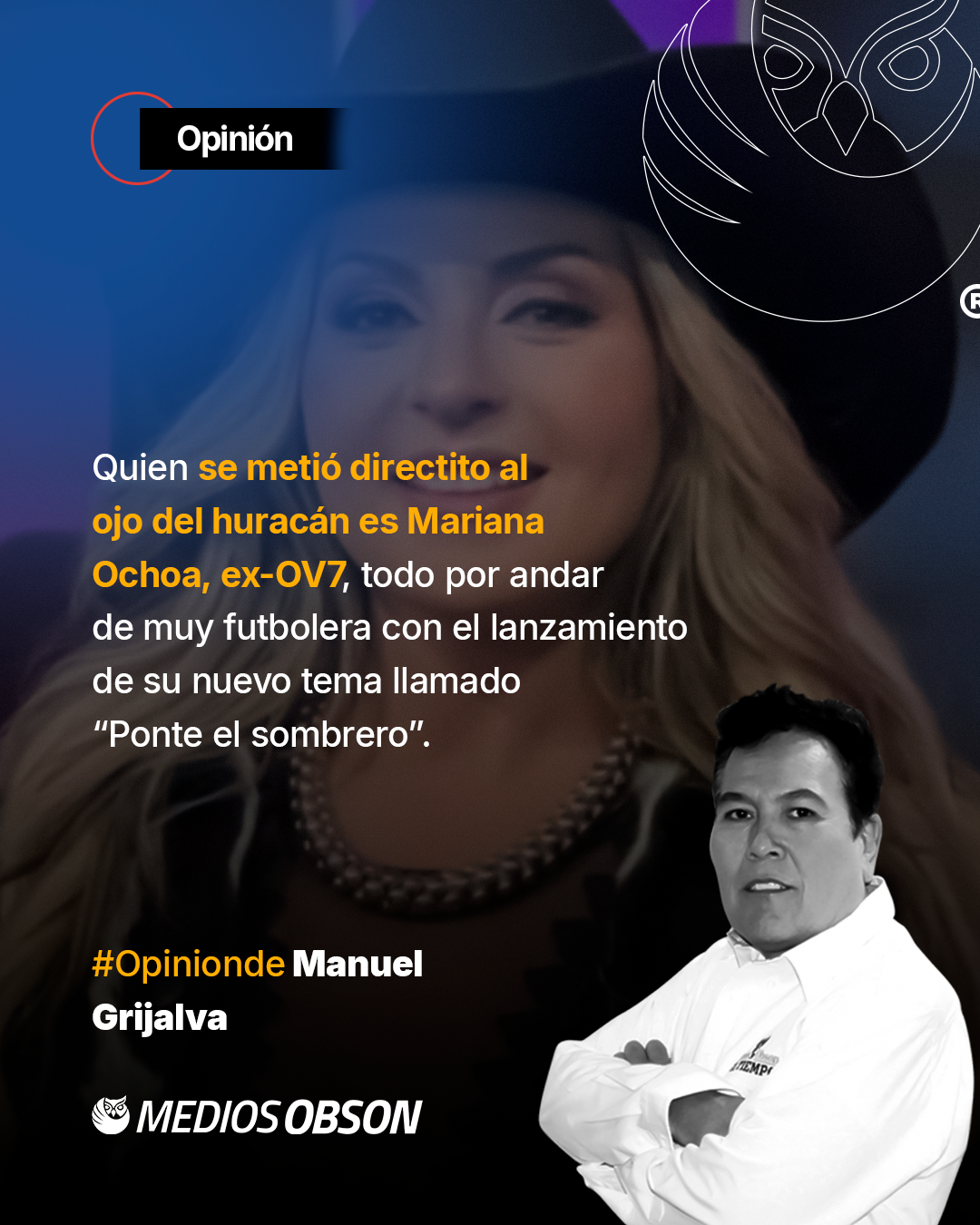 ¡Vestido, alborotado y sin visa!