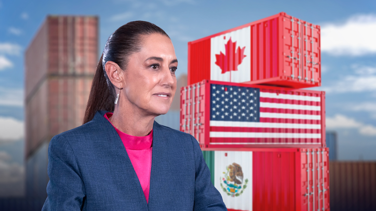 Claudia Sheinbaum defiende el T-MEC