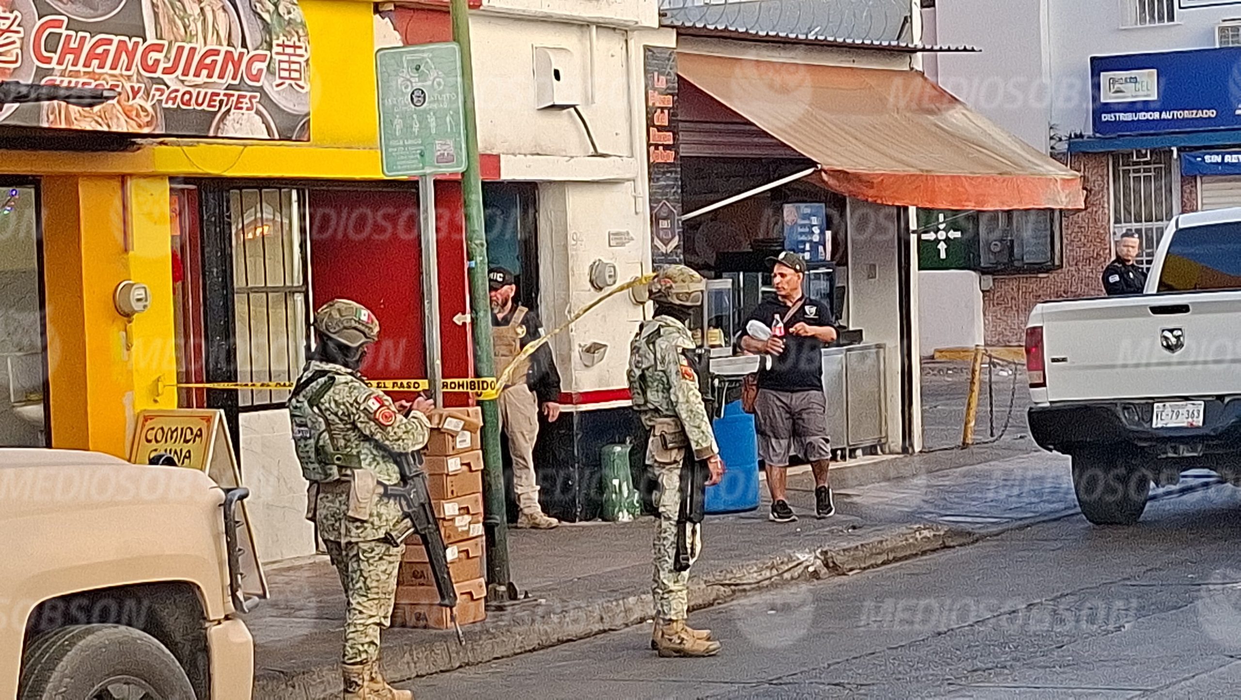 Ataqu3 armad0 en el centro de Hermosillo deja tres personas herid4s, entre ellas un policí4