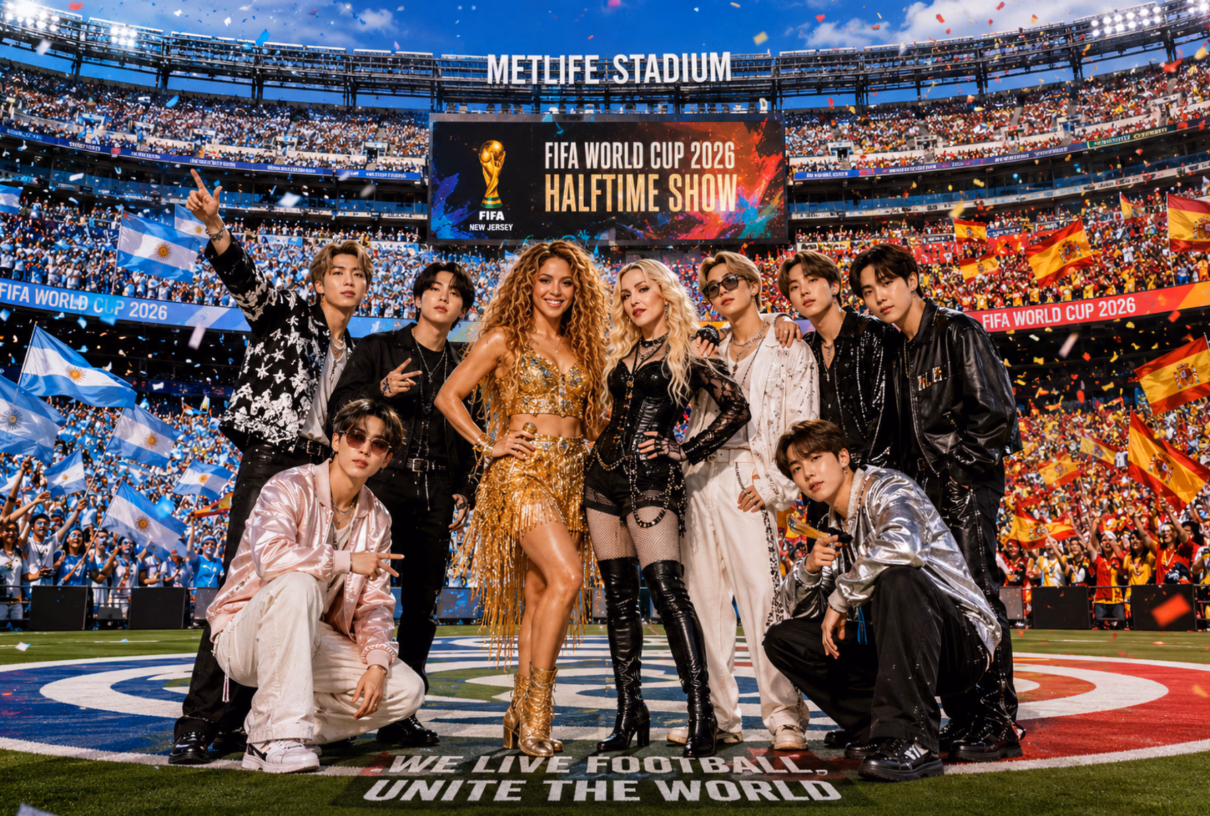 La final del Mundial 2026 hizo historia con su primer show de medio tiempo al estilo Super Bowl