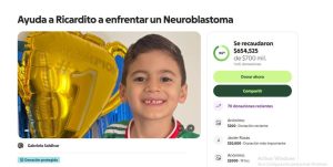 A un paso de la meta: familia de Ricardito ha recaudado el 94% para su cirugía