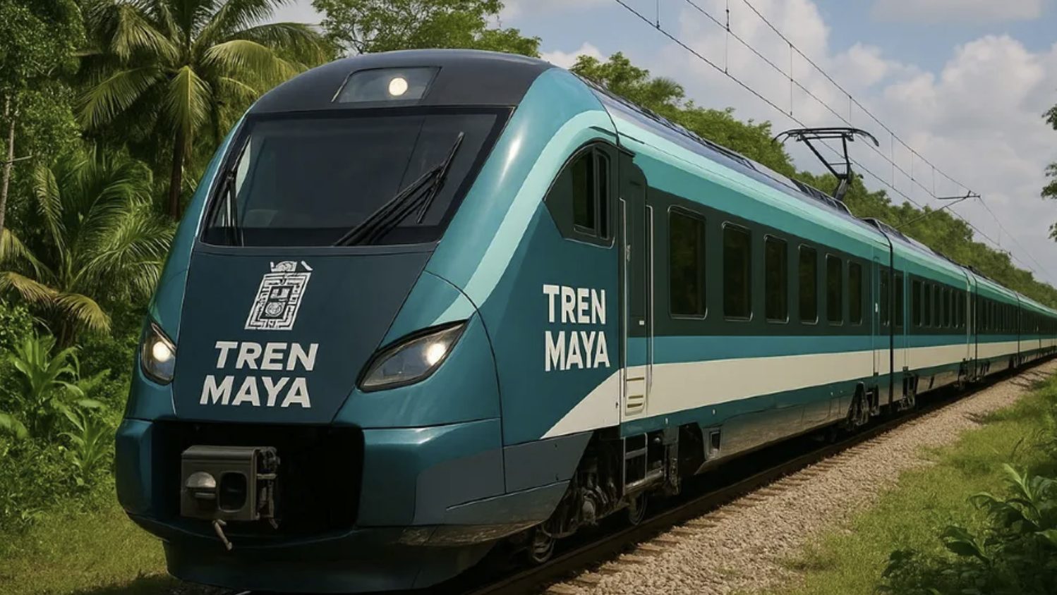Vagón del Tren Maya se descarrila en Campeche