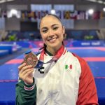 Karateca sonorense Pamela Contreras logra bronce en jata por equipos en