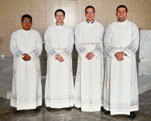 Anuncian ordenación sacerdotal de cuatro diáconos de la Diócesis de Ciudad Obregón