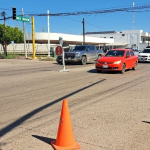 Causa c4os vial fallas en semáforos del cruce de la Jalisco y No Reelección