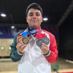 Cierra David Valdez Mouet con 4 metales en Juegos Centroamericanos y del Caribe 