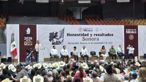 Destaca Claudia Sheinbaum inversiones y programas sociales para Sonora