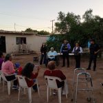 Policía Comunitaria atiende inquietudes de vecinos de La Tinajera