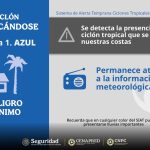 CEPC mantiene Alerta Azul en Sonora por ciclón tropical Polo