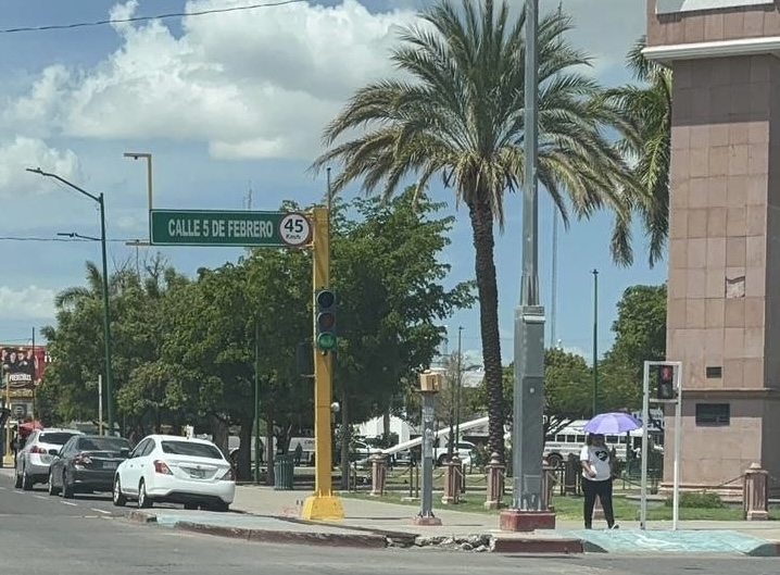 Persisten dañ*s en semáforos tras tormentas eléctricas en Ciudad Obregón