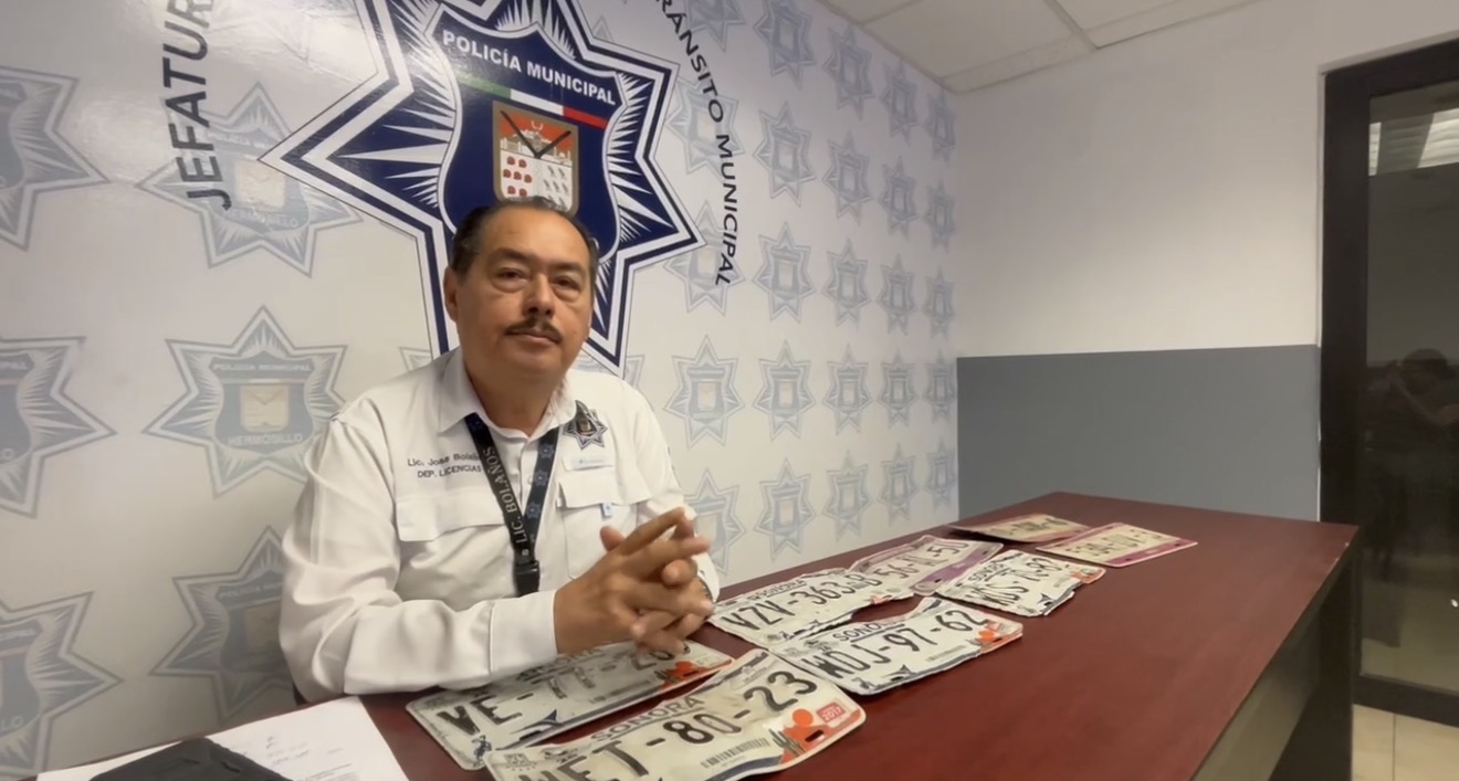 Si perdiste tu placa, podría estar en la comandancia centro