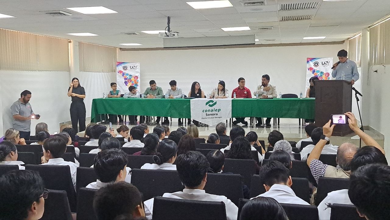 En Conalep inicia el Parlamento Juvenil 2026 de Sonora