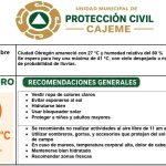 Ciudad Obregón bajo semáforo naranja por calor extremo