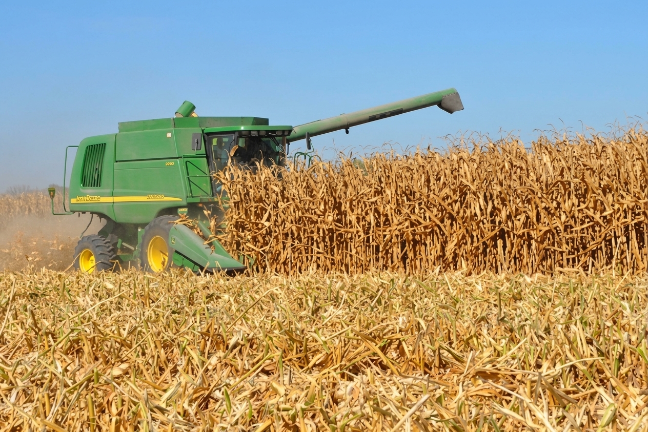 Alta producción de maíz en Estados Unidos complica la rentabilidad agrícola en Sinaloa