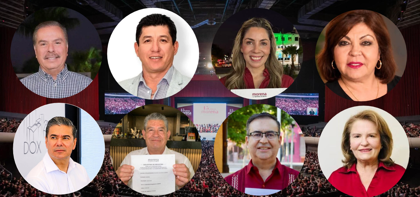 ¡Cerró el registro! Ocho van por la coordinación de la 4T en Navojoa