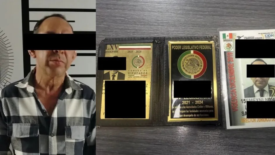 Sujeto se hace pasar por diputado federal y ame-n@za a policías