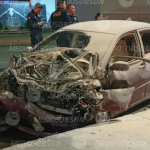 Tres adultos y una niña mu3ren en brutal ch*que